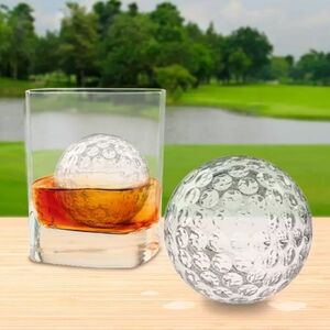 Ice Mold Silicone Golf Ball Cocktail Barware Set of 2 Tovolo Leak-Free